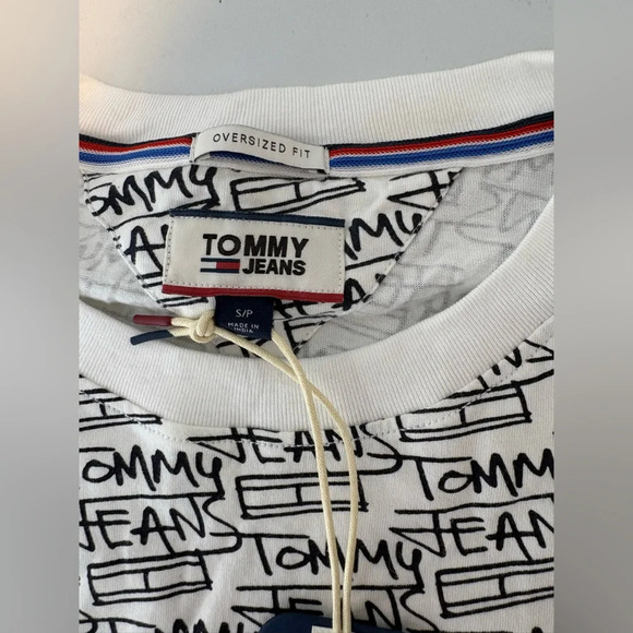 Tommy Jeans Logo T-Shirt SizeS - Picture 1 of 8